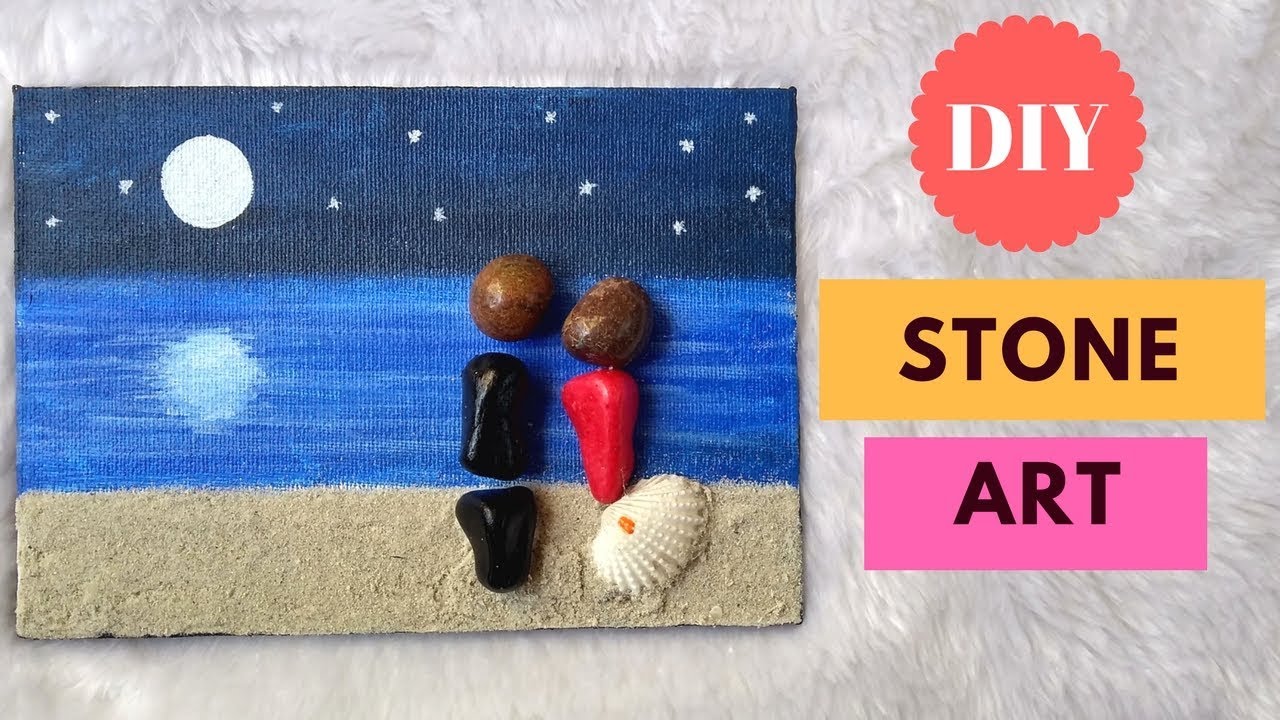 1280x720 Stone Art Painting Pebble Art Diy Easy Stone Painting Ideas - Pebble Art Painting