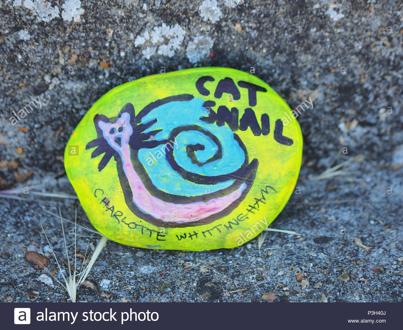 1300x1064 Minster On Sea, Kent, Uk. 18th June, 2018. - Pebble Painting
