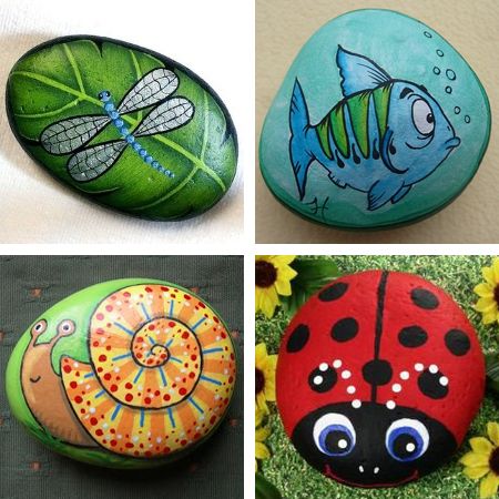450x450 Painted Pebbles Are A Fun Way For The Whole Family To Get Involved - Pebble Painting