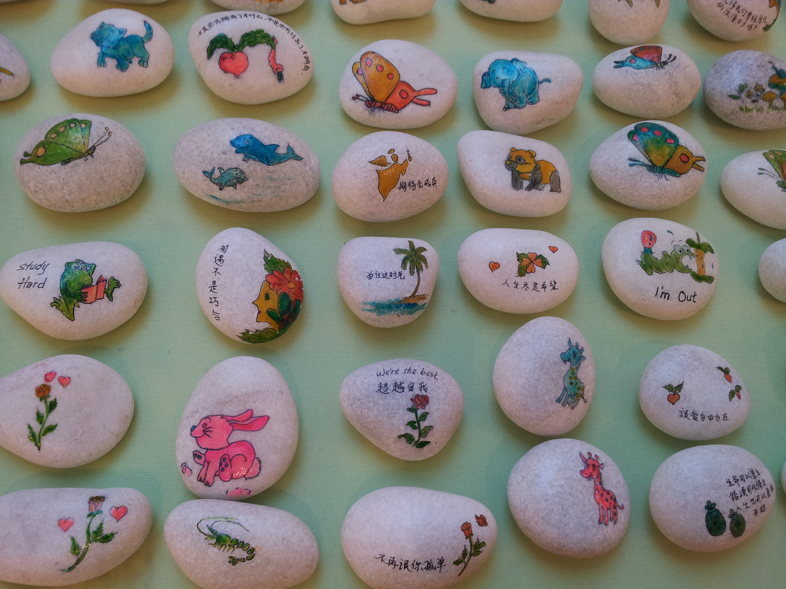 3264x2448 Pebble Painting For Events @ Allan Amp Friends' Studios - Pebble Painting