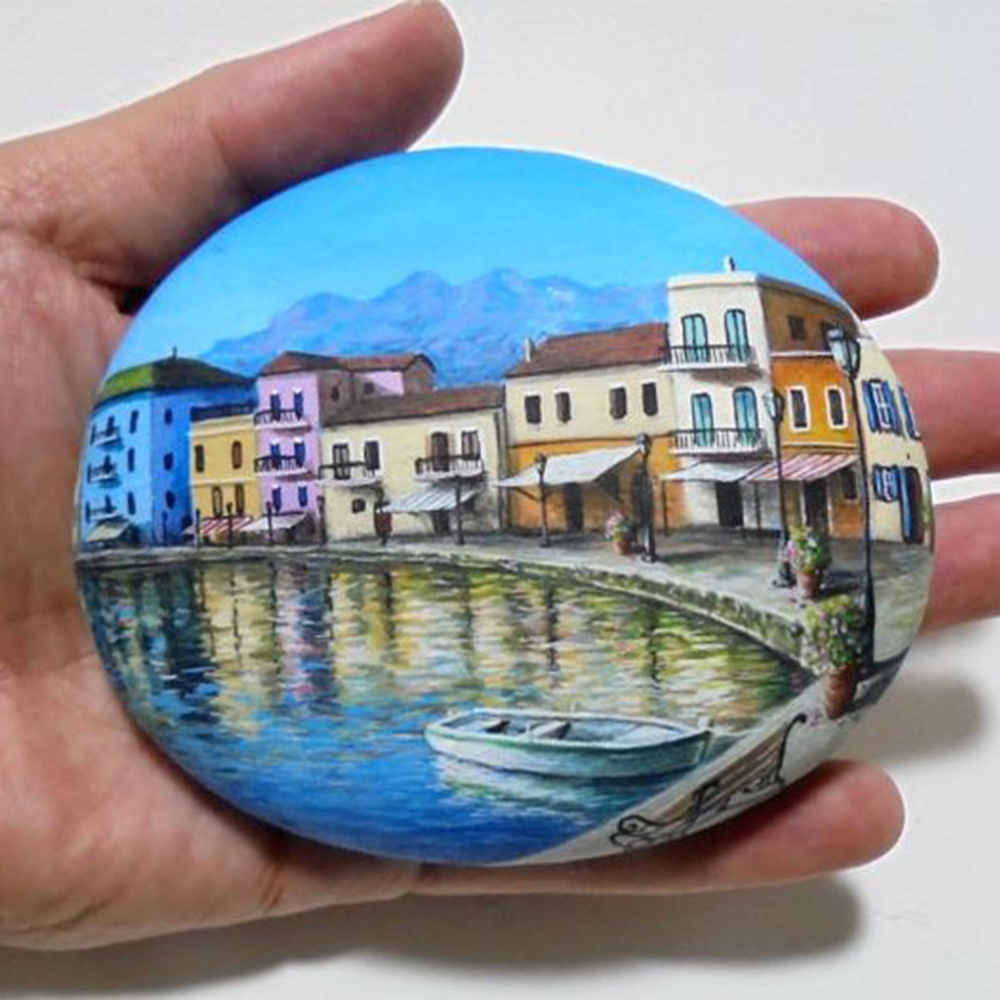 1000x1000 Pebble Painting - Pebble Painting