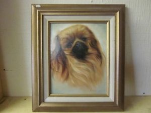 300x225 Pekingese Painting Ebay - Pekingese Painting