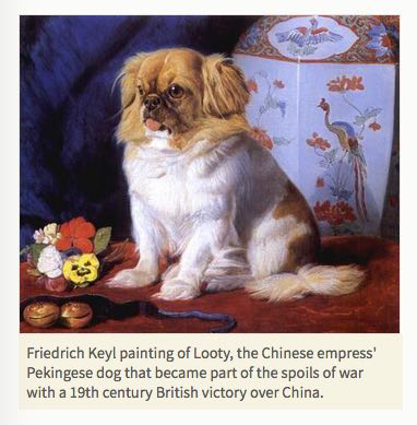 382x389 Dog Days Of Summer, Painting Pekingese Followmybrushmarks - Pekingese Painting