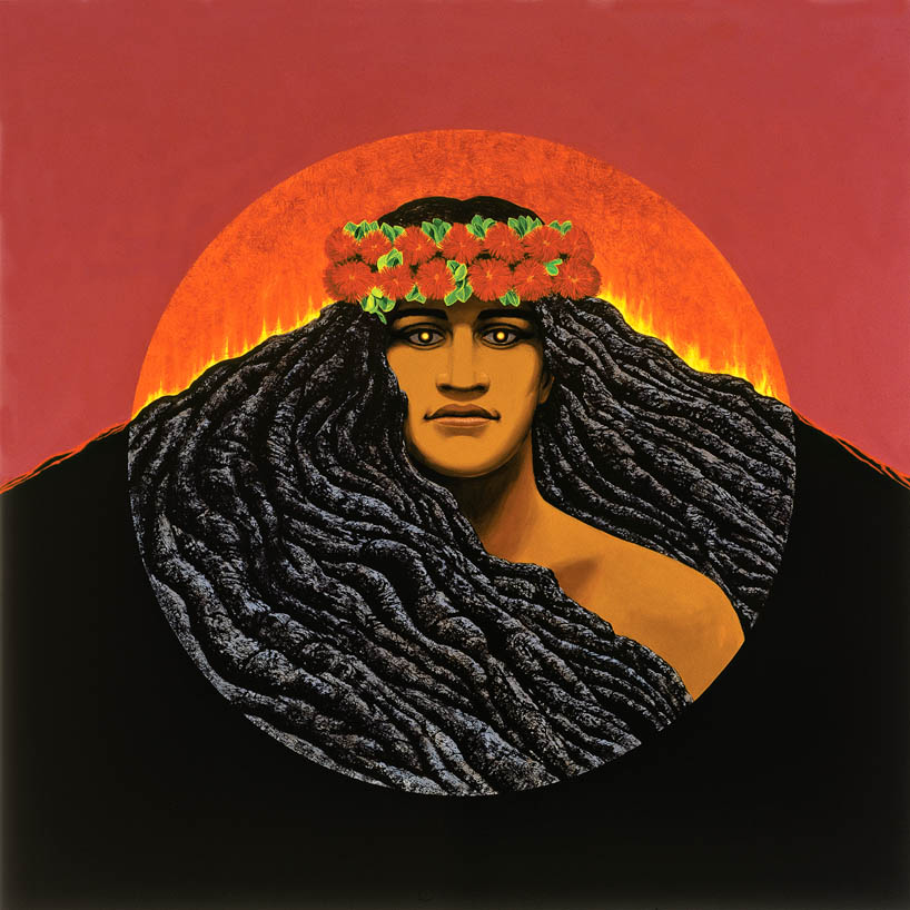 818x818 Muumuumama Rakuten Ichiba Branch Rakuten Global Market Hawaii - Pele Painting