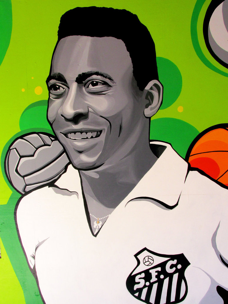 775x1031 Pele Painting By Nicolomotoro - Pele Painting