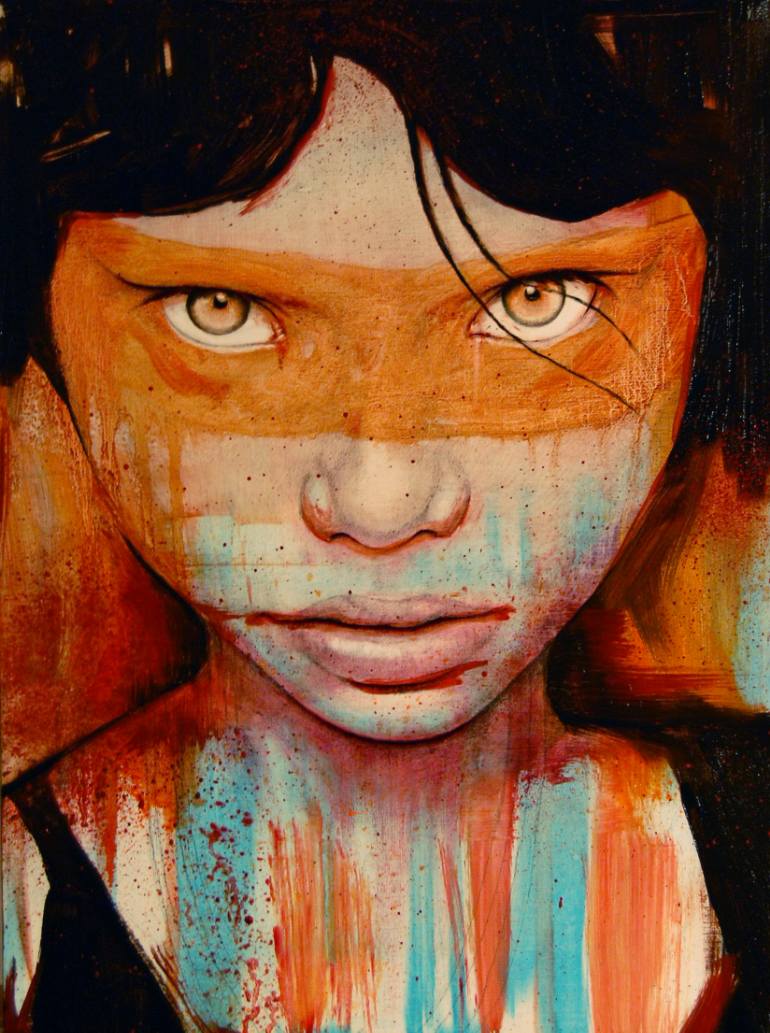 770x1033 Saatchi Art Pele Painting By Michael Shapcott - Pele Painting