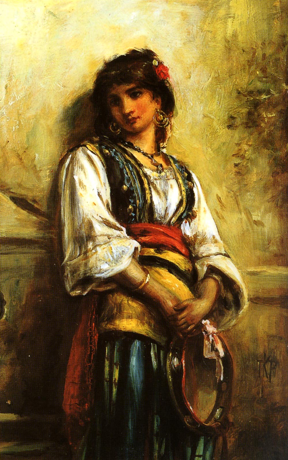 1000x1597 Lost In Thought Painting Thomas Kent Pelham Oil Paintings - Pelham Painting