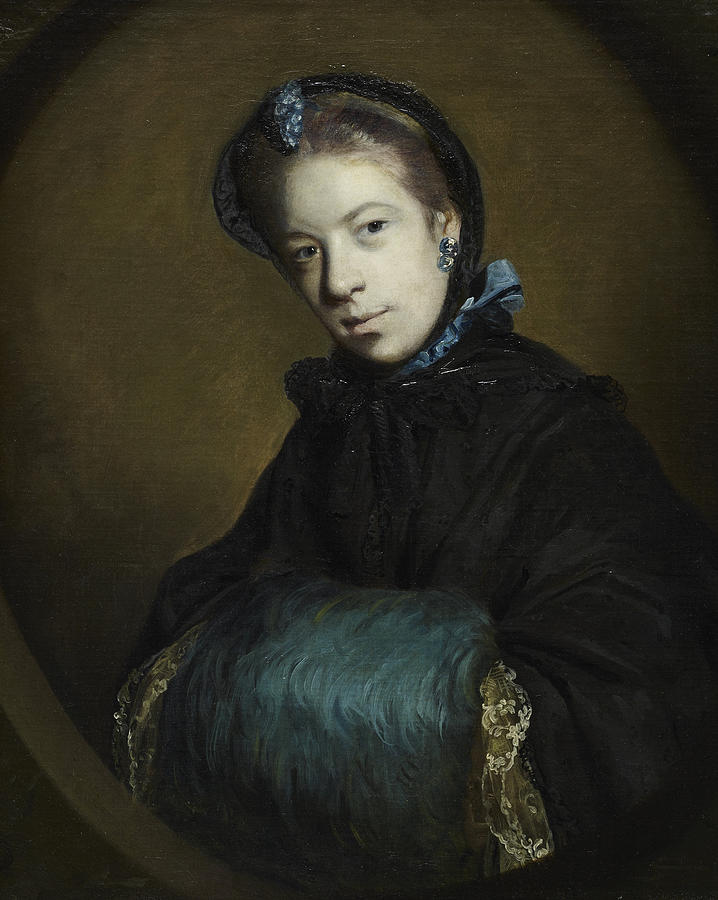 718x900 Portrait Of Miss Mary Pelham Painting By Sir Joshua Reynolds - Pelham Painting