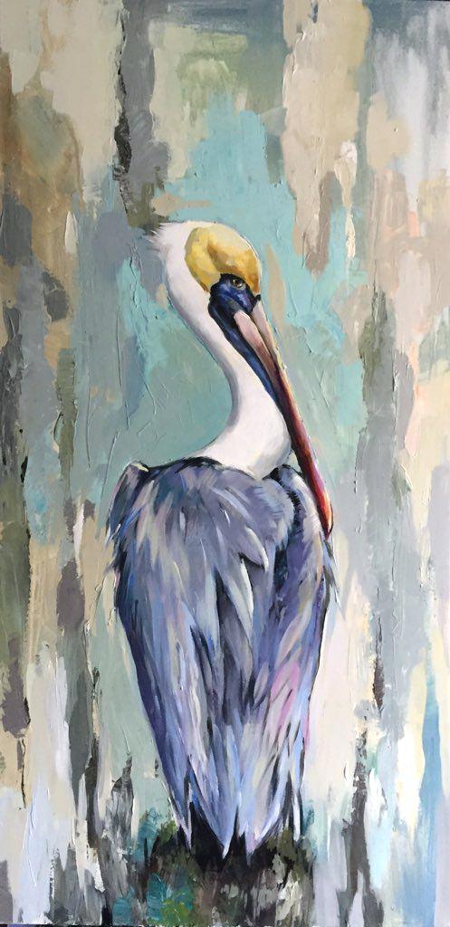 497x1024 Pelican Painting Kerend.co - Pelican Painting