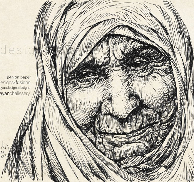 660x621 25 Stunning Illustration And Pencil Drawings By Kerala Artist - Pencil Painting