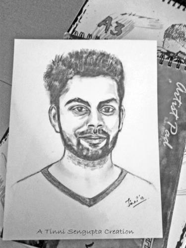 375x500 Pencil Sketch Painting - Pencil Sketch Painting