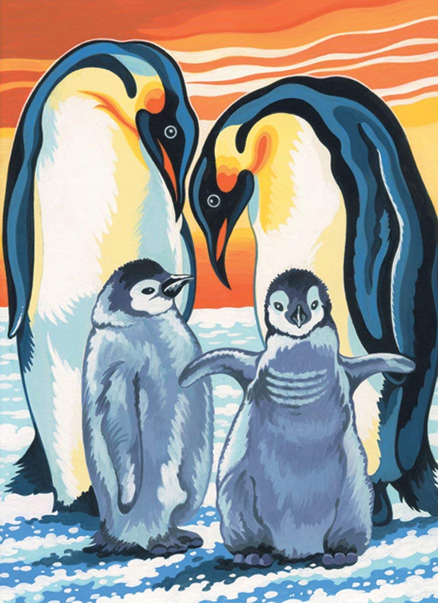 872x1200 Reeves Oasis - Penguin Painting