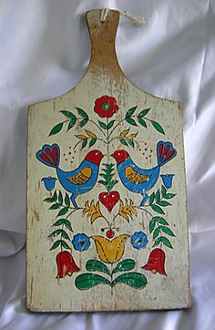 236x362 Pennsylvania Dutch Painted Furniture - Pennsylvania Dutch Painting