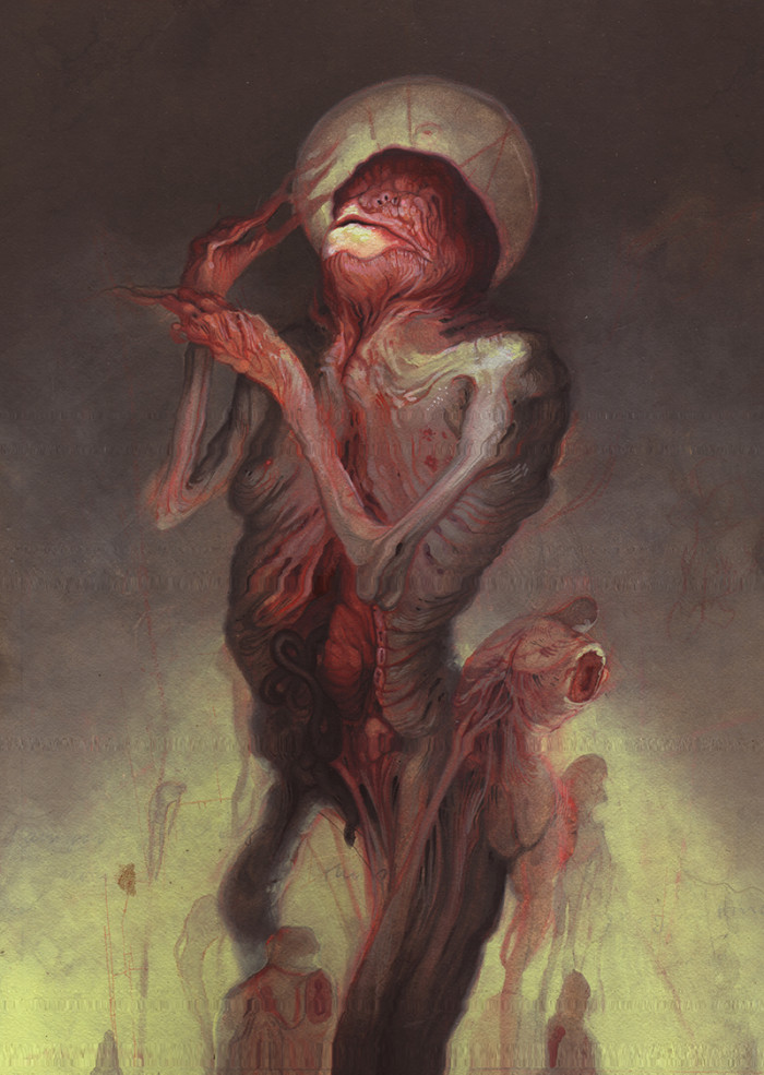 700x985 In For A Penny, In For A Pound. Atelierbetriebe A S Art - Penny Painting