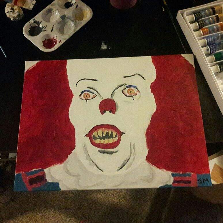 774x774 Pennywise Painting Horror Amino - Pennywise Painting