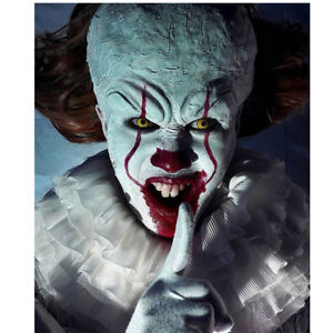 300x300 Scary Penny Wise, It Clown 5d Diy Diamond Painting Ebay - Pennywise The Clown Painting