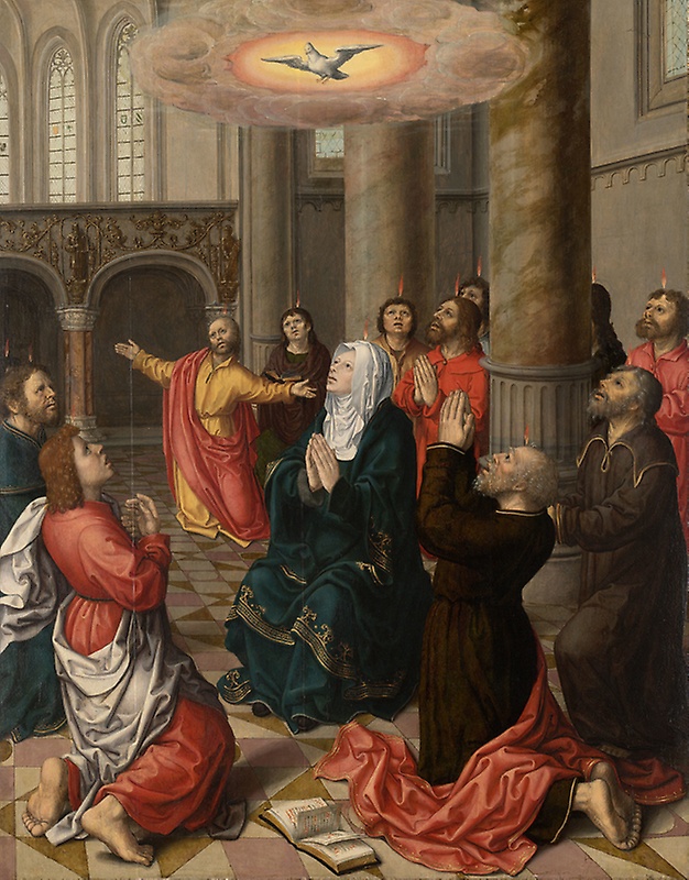 626x800 Pentecost The Art Institute Of Chicago - Pentecost Painting
