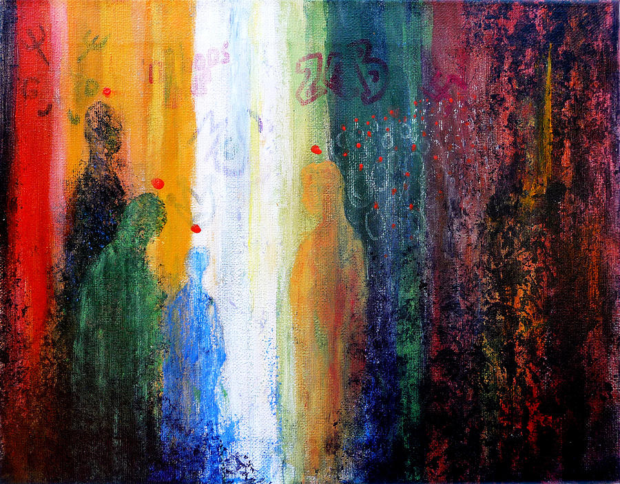 900x703 Pentecost Painting By Jim Whalen - Pentecost Painting