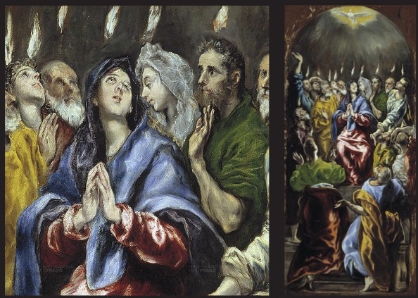 594x423 El Greco In Amsterdam - Pentecost Painting El Greco