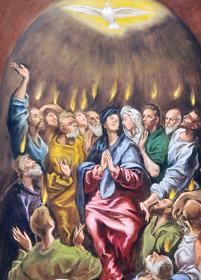 Pentecost paintings search result at PaintingValley.com