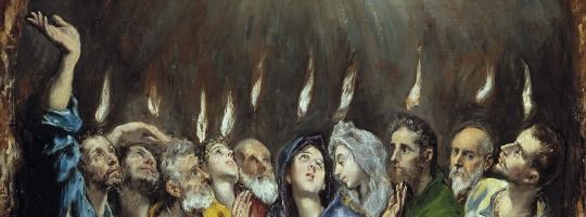 540x200 El Greco - Pentecost Painting El Greco