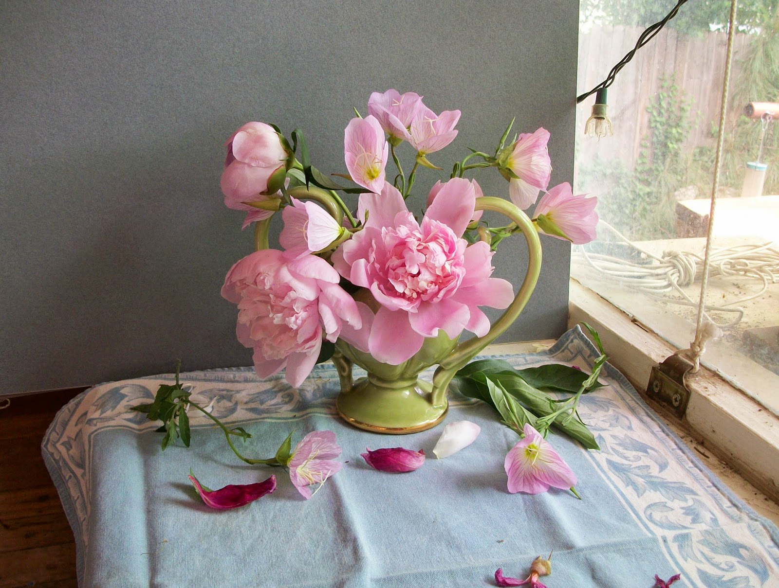 1600x1209 Margaret Aycock Representational Oil Painting In Oklahoma More - Peony Oil Painting