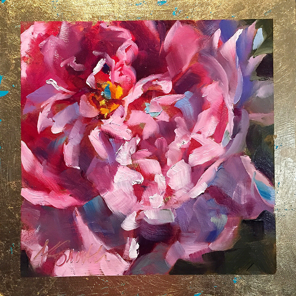 1000x1000 Dreaming Of Summer Is An Original Oil Painting Of Ta Cardinal By - Peony Oil Painting