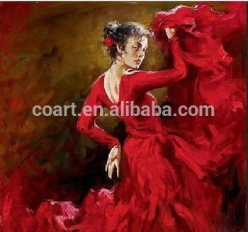 350x328 Single Panel Art Crafts Modern People Dancing Painting - People Dancing Painting