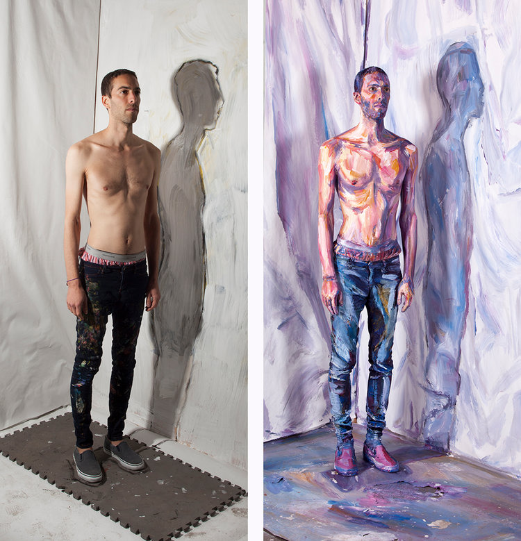 750x779 Alexa Meade Puts People - People Painting