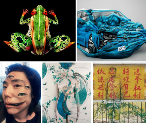 468x396 Painted People 31 Works Of Art On Human Canvas Urbanist - People Painting Art