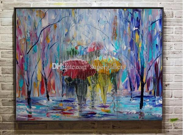 People Walking Painting