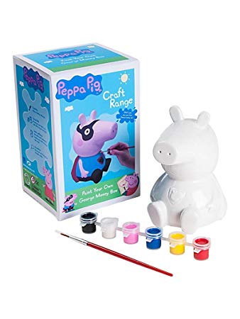 338x450 Peppa Pig Paint Your Own George Money Box Amazon.co.uk Toys Amp Games - Peppa Pig George Painting