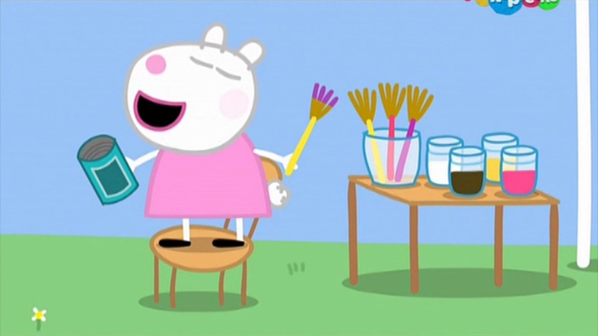 1200x675 Peppa Pig Painting Episodes English Compilation Non Stop Painting - Peppa Pig Painting