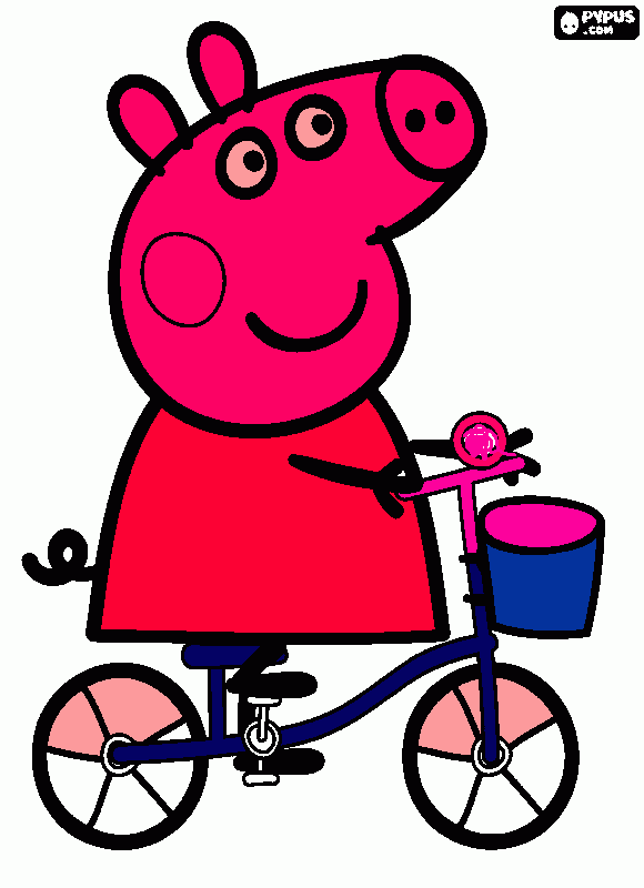 580x800 Peppa Pig Paint - Peppa Pig Painting
