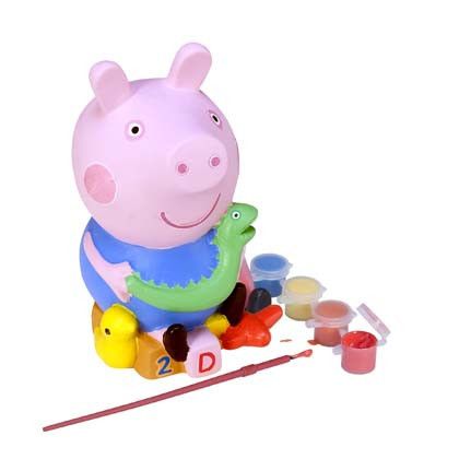 420x420 Peppa Pig's Paint Your Own George Money Box Business - Peppa Pig Painting