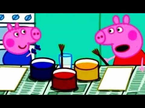 480x360 The World's Best Photos Of Non And Pig - Peppa Pig Painting For Kids