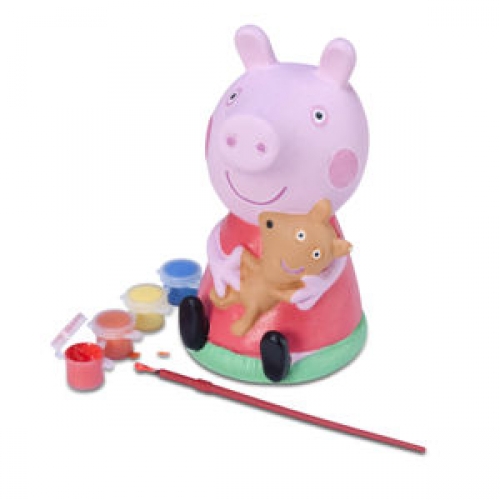 500x500 Peppa Pig Paint Your Own Piggy Bank Fab Toys, Online Toy Shop Uk - Peppa Pig Painting Online
