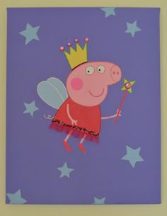 236x305 Peppa Pig Painting! I Want To Paint This For Isabella Paintings - Peppa Pig Painting Online