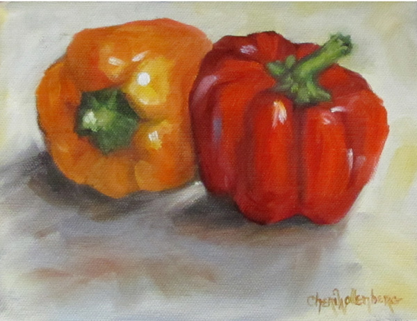 600x462 Dancing Brush - Pepper Painting