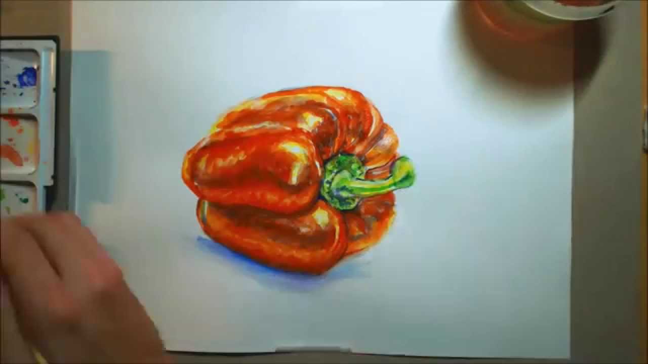 1280x720 Let's Paint 006 - Pepper Painting