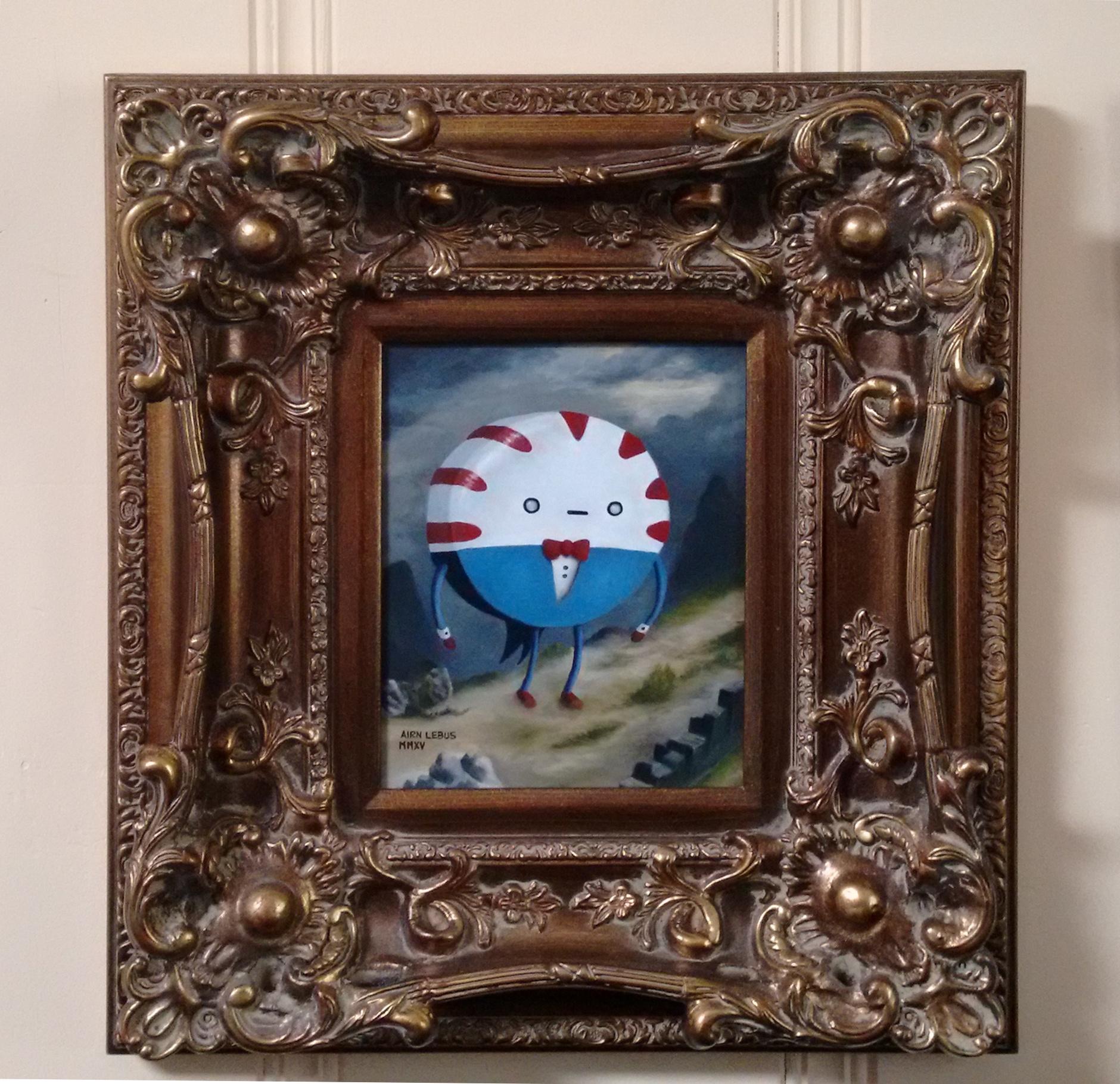 1880x1820 My Peppermint Butler Oil Painting In A Suitably Fancy Frame - Peppermint Painting