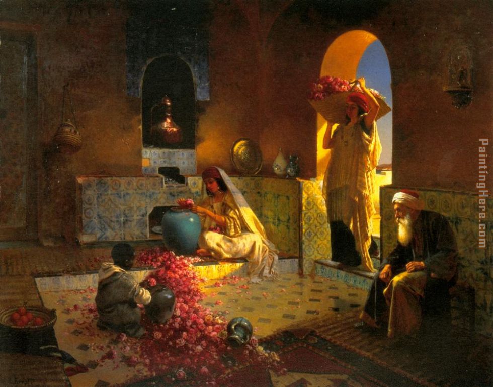 980x769 Rudolf Ernst The Perfume Maker Painting Anysize 50% Off - Perfume Painting