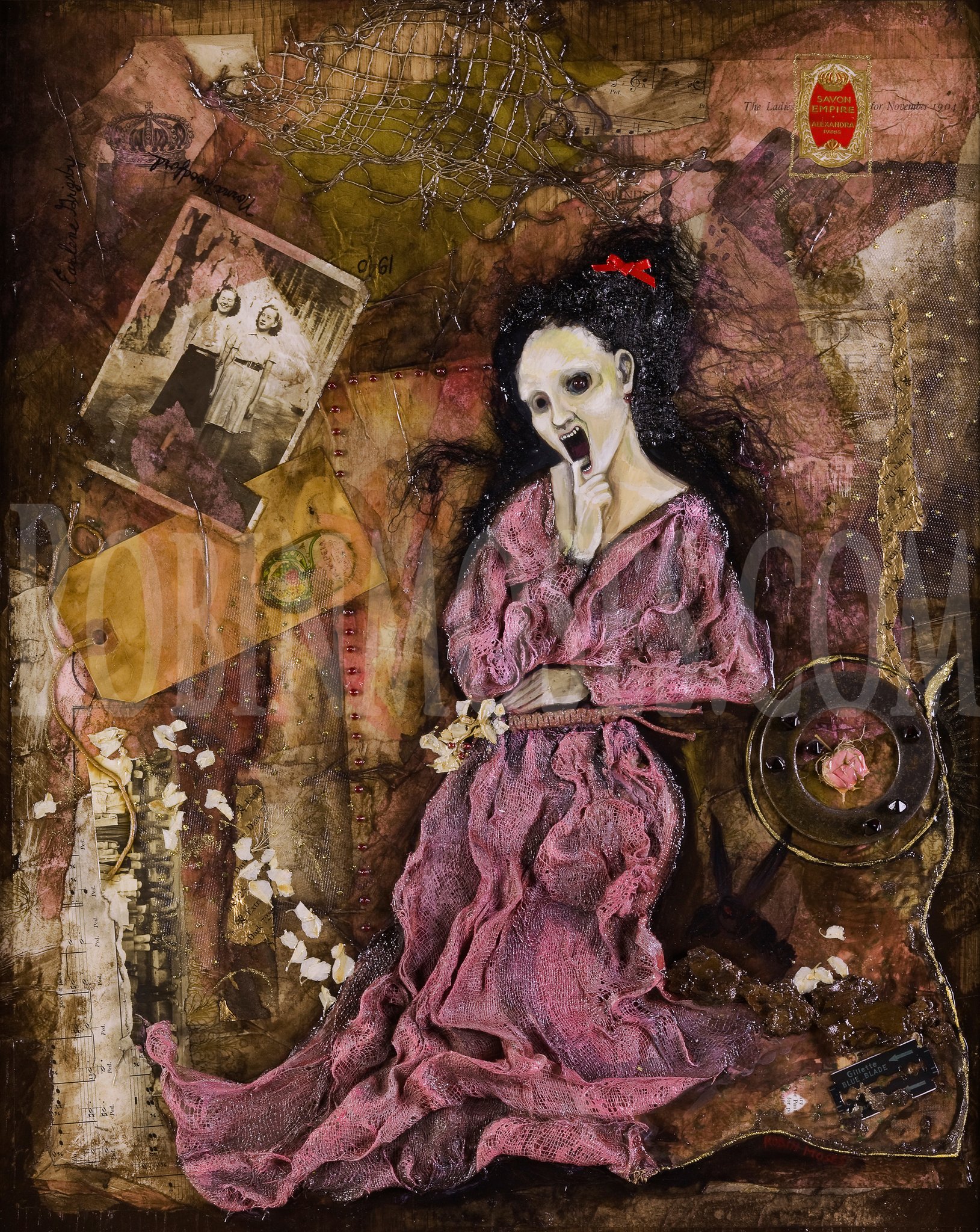 1629x2048 Persephone Awake - Persephone Painting