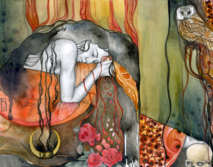 680x533 Persephone By Seaspell - Persephone Painting