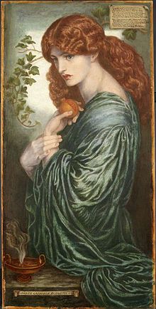 220x434 Proserpine (Rossetti Painting) - Persephone Painting