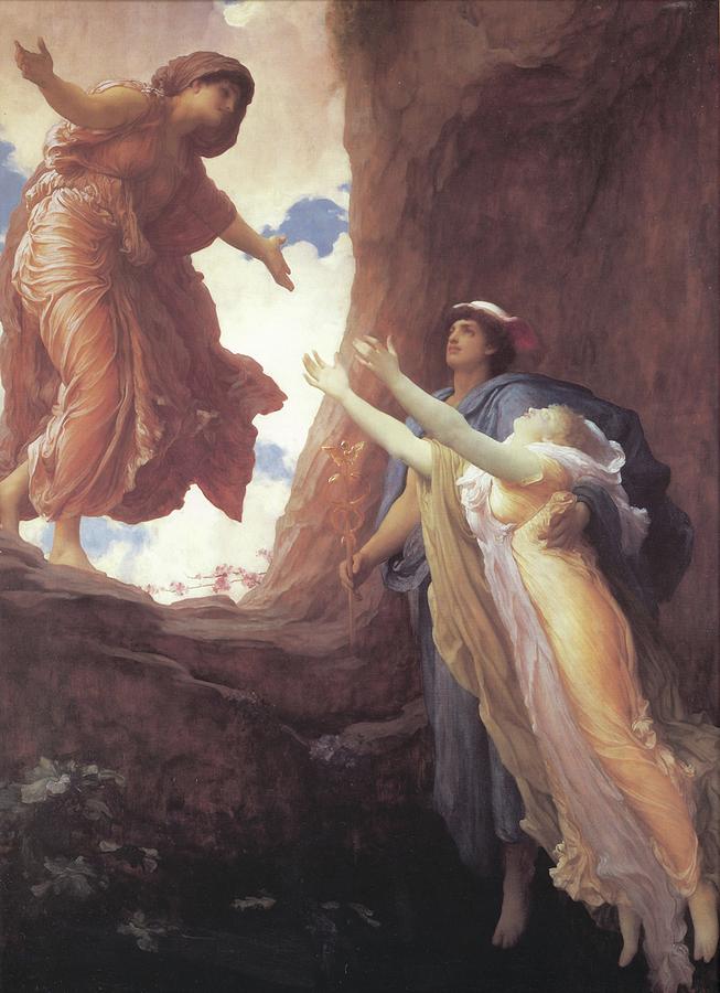 653x900 Return Of Persephone Painting By Frederic Lord Leighton - Persephone Painting