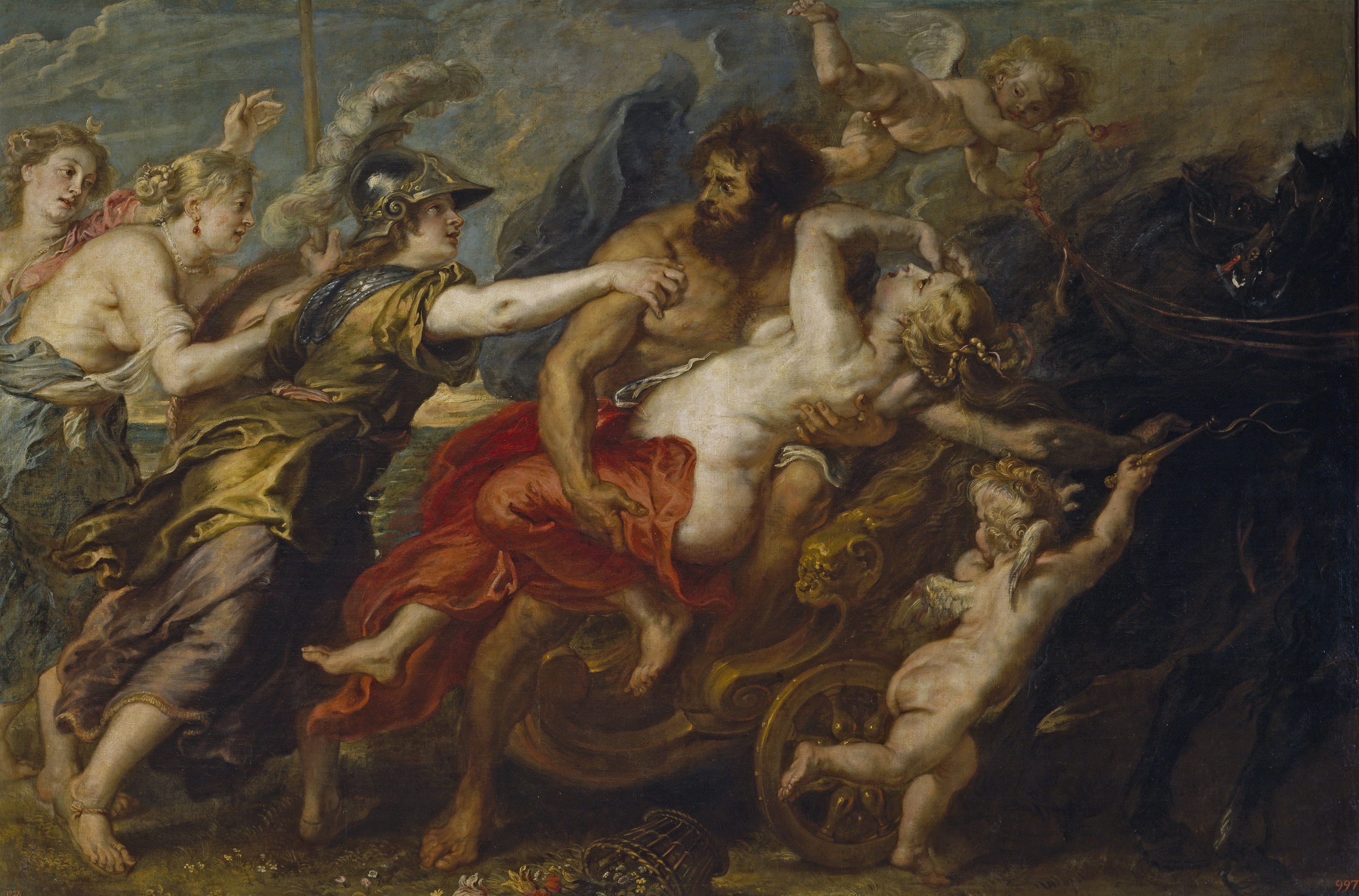 3045x2010 Filepeter Paul Rubens - Persephone Painting