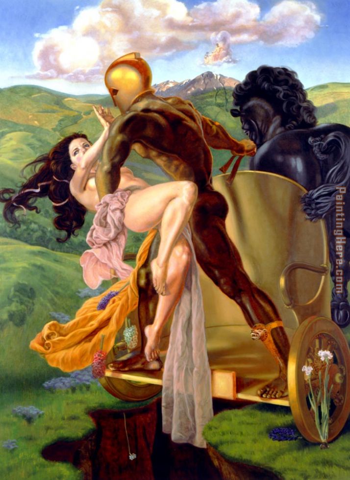 714x980 James Childs Rape Of Persephone Painting Anysize 50% Off - Persephone Painting
