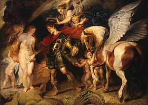 300x214 Perseus And Andromeda (Rubens) - Perseus And Andromeda Painting