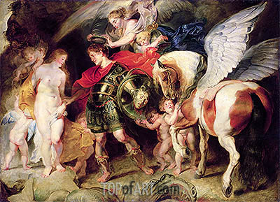 400x289 Perseus And Andromeda Rubens Painting Reproduction 3117 Topofart - Perseus And Andromeda Painting